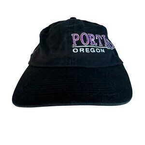 Fahrenheit Blue Portland Oregon Cap Hat 6 Panel Embroidery Pacific Northwest  Co